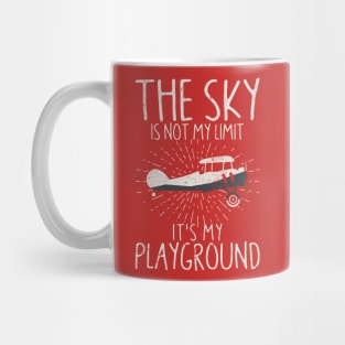 The Sky Is Not My Limit It’s My Playground Mug